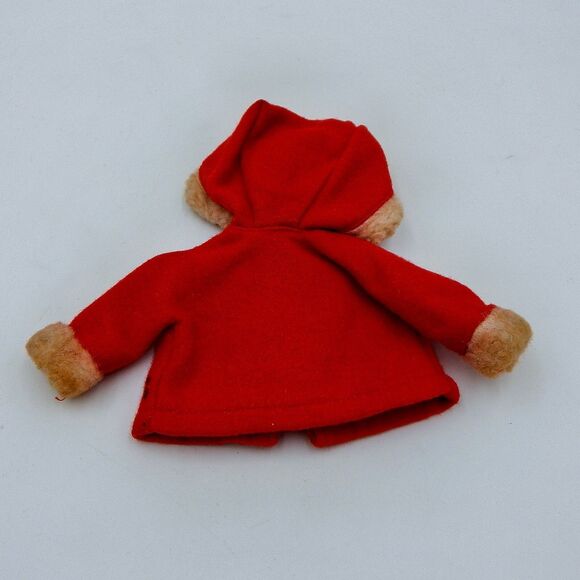 Ideal Tammy Fashion Doll Snow Bunny Red Hooded Jacket Fur Trimmed - Picture 2 of 5